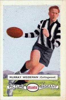 1958 Atlantic Petrol Stations Victorian League Stars #98 Murray Weideman Front